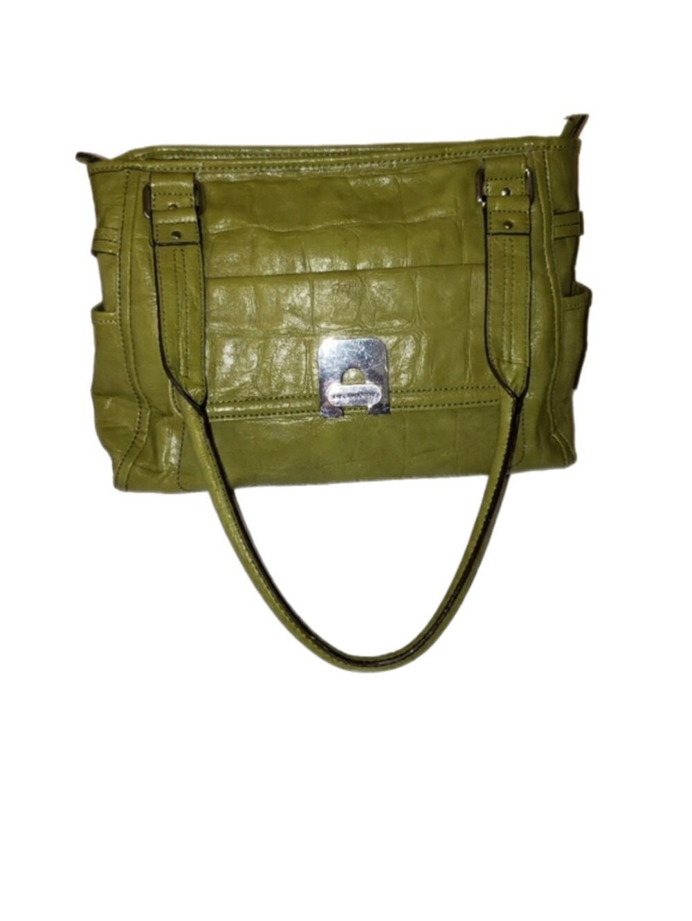 Vintage Liz Claiborne Olive Green Shoulder Bag